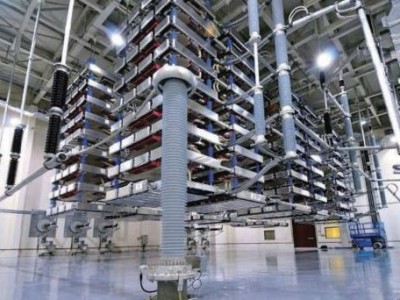 The installation of expansion joints in the Zhaoqing converter station project in Guangdong Province effectively reduces noise